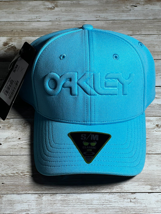 Boné Oakley  6 Panel Stretch Hat Embossed - Azul